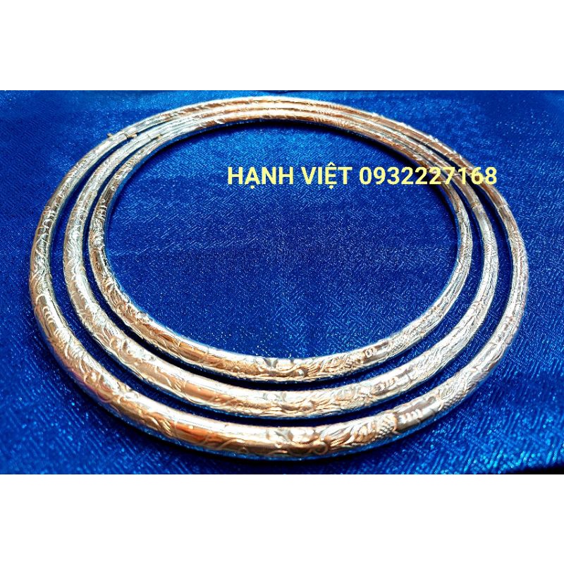 Bộ kiềng trắng 3 chiếc - Phụ kiện Hầu Đồng - Đồ Hầu Đồng