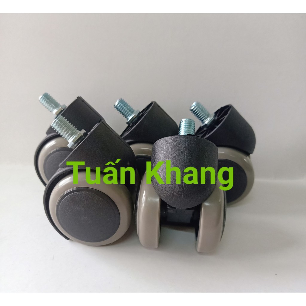 Combo 5 cái bánh xe ghế xoay văn phòng vít răn 10li