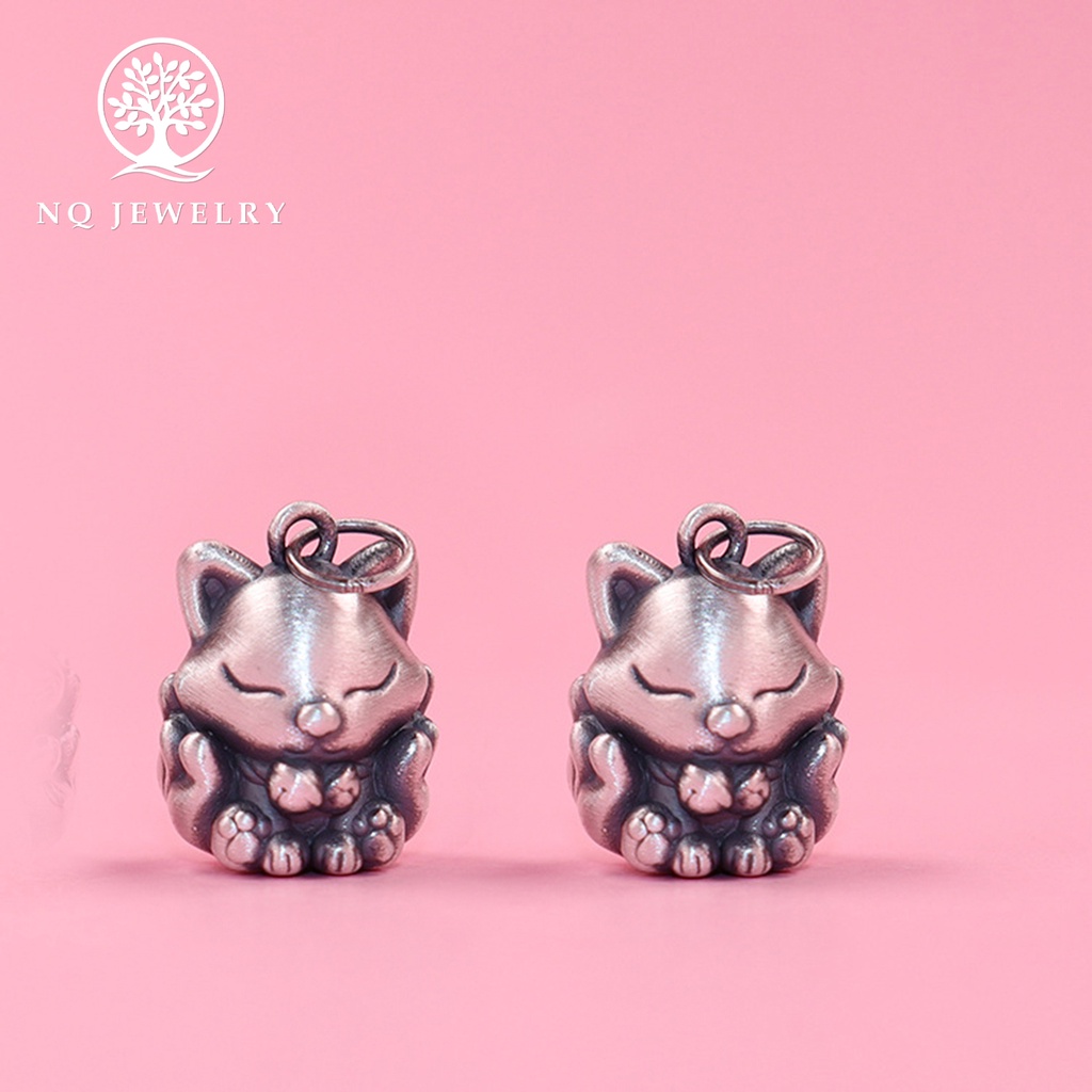 Charm treo 3D hồ ly 9 đuôi - NQ Jewelry