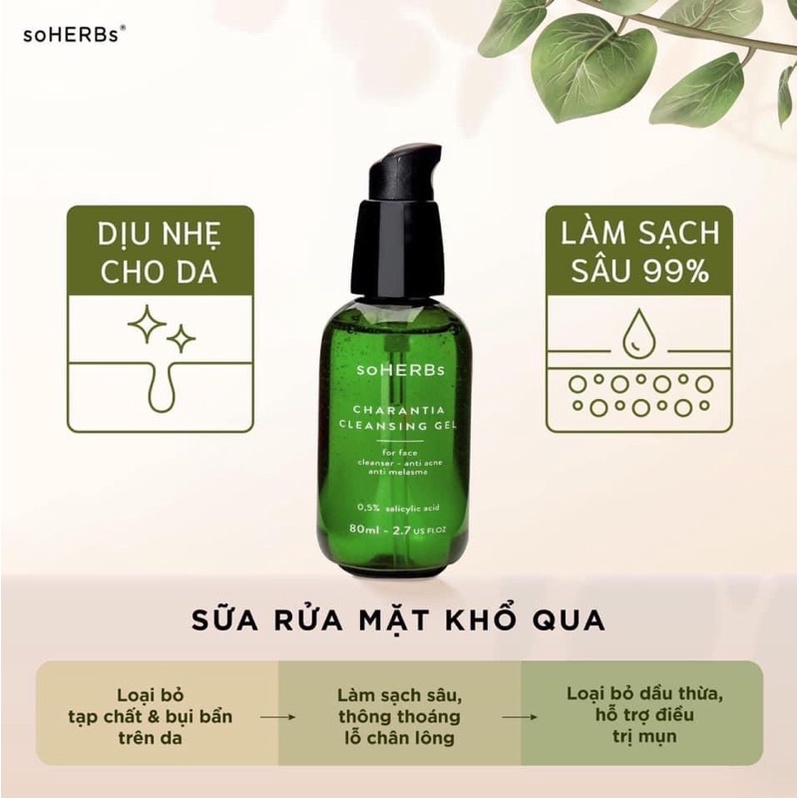 Sữa Rửa Mặt Khổ Qua soHERBs 80ml | BigBuy360 - bigbuy360.vn
