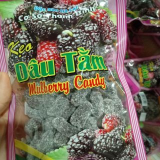 2 gói =600g Kẹo Dâu Tằm Đà Lạt Siêu Ngon