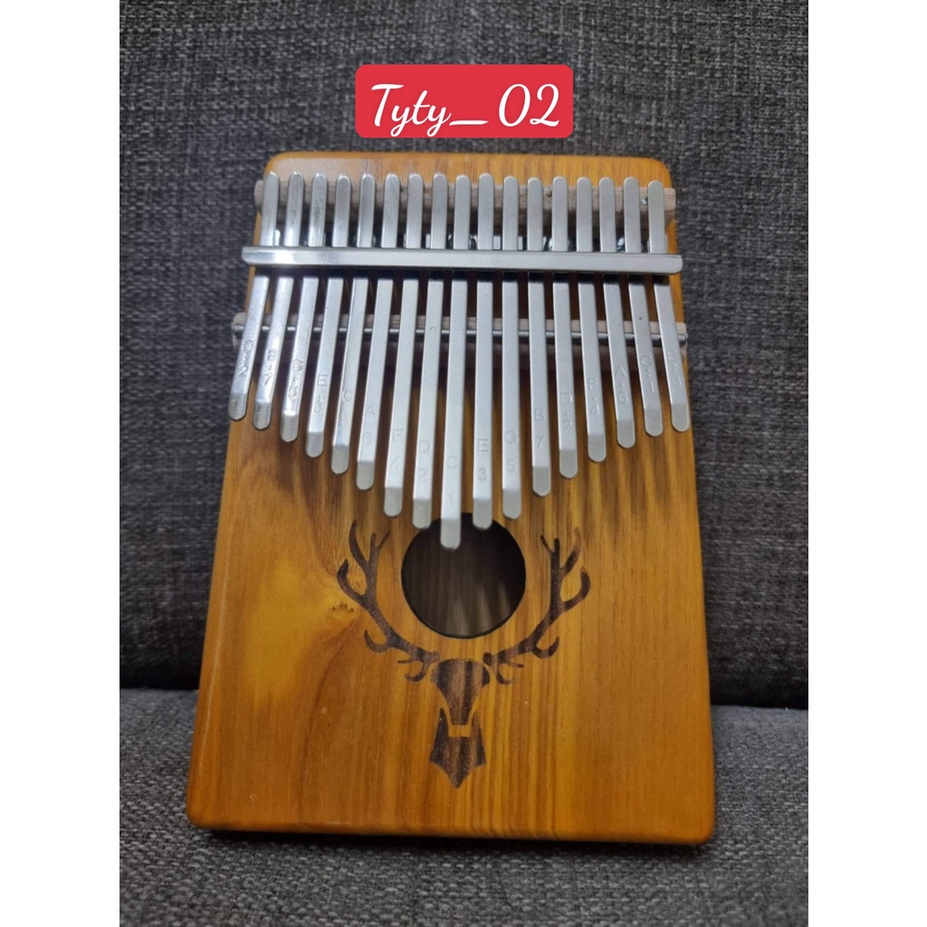 Đàn Kalimba 17 phím gỗ Mahogany âm vang [tặng full phụ kiện] TYTYmusic