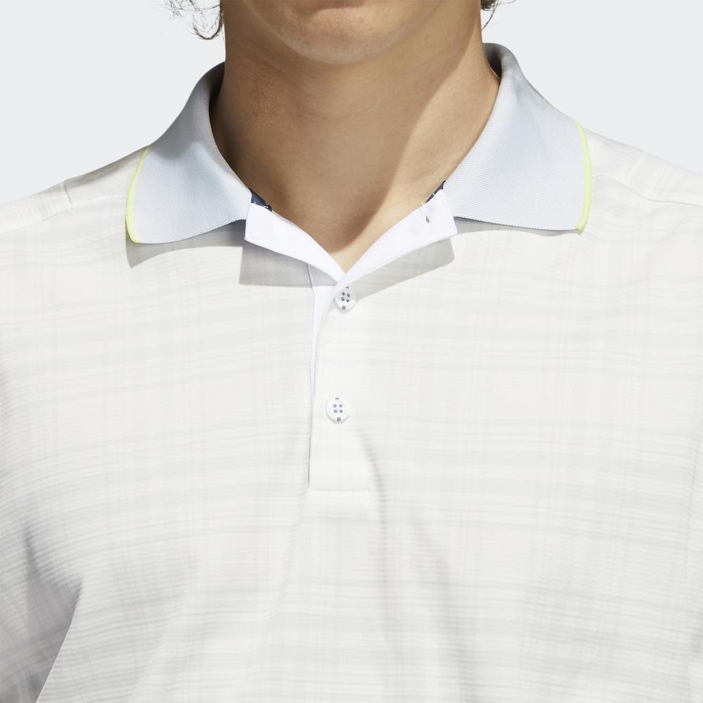 Áo Polo adidas GOLF Nam Áo Polo Statement No-Show Primegreen Màu trắng GU5079