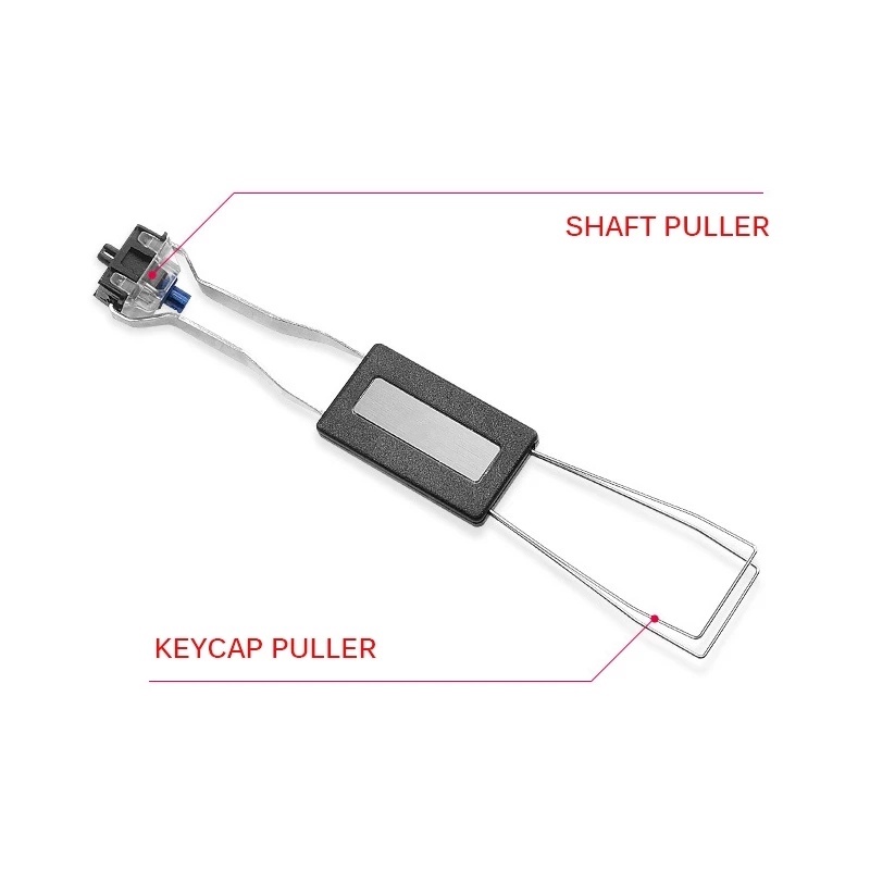 Dụng Cụ Kéo/Dọc Bụi Bàn Phím Cơ 2 Trong 1