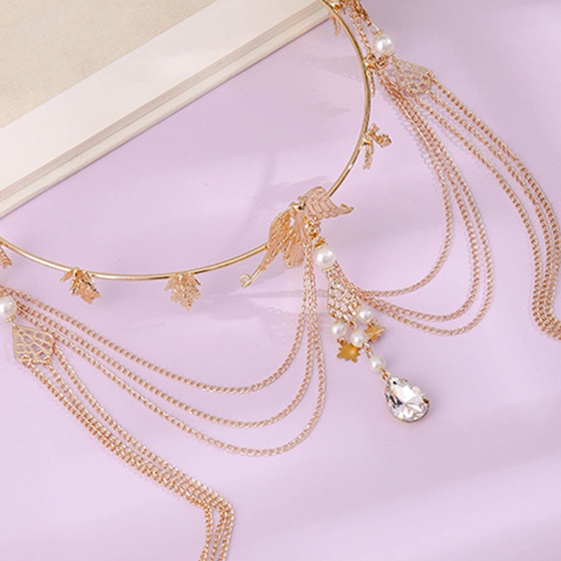 Vương Miện Công Chúa Đính Tua Rua Lấp Lánh Cho Nữ