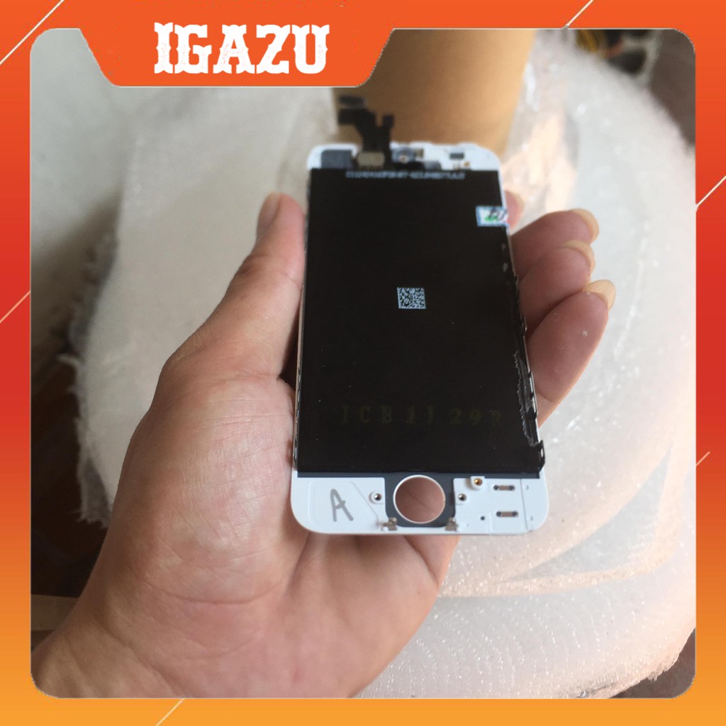 Màn hình Full zin Apple / Zin bóc máy iphone 5G (màu trắng-đen) nguyên bộ - IGAZU