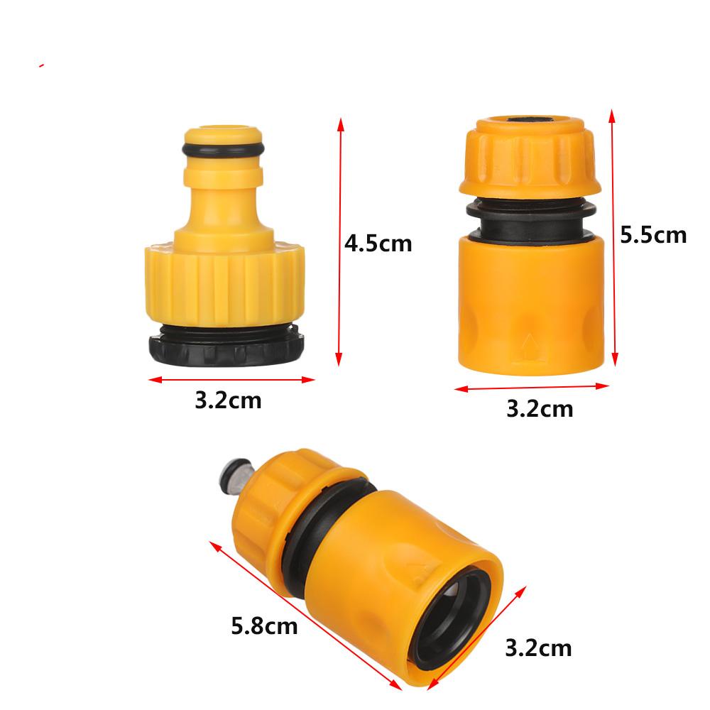 Set 3 Đầu Nối Ống Nước Tưới Vườn Linh Hoạt Tiện Dụng