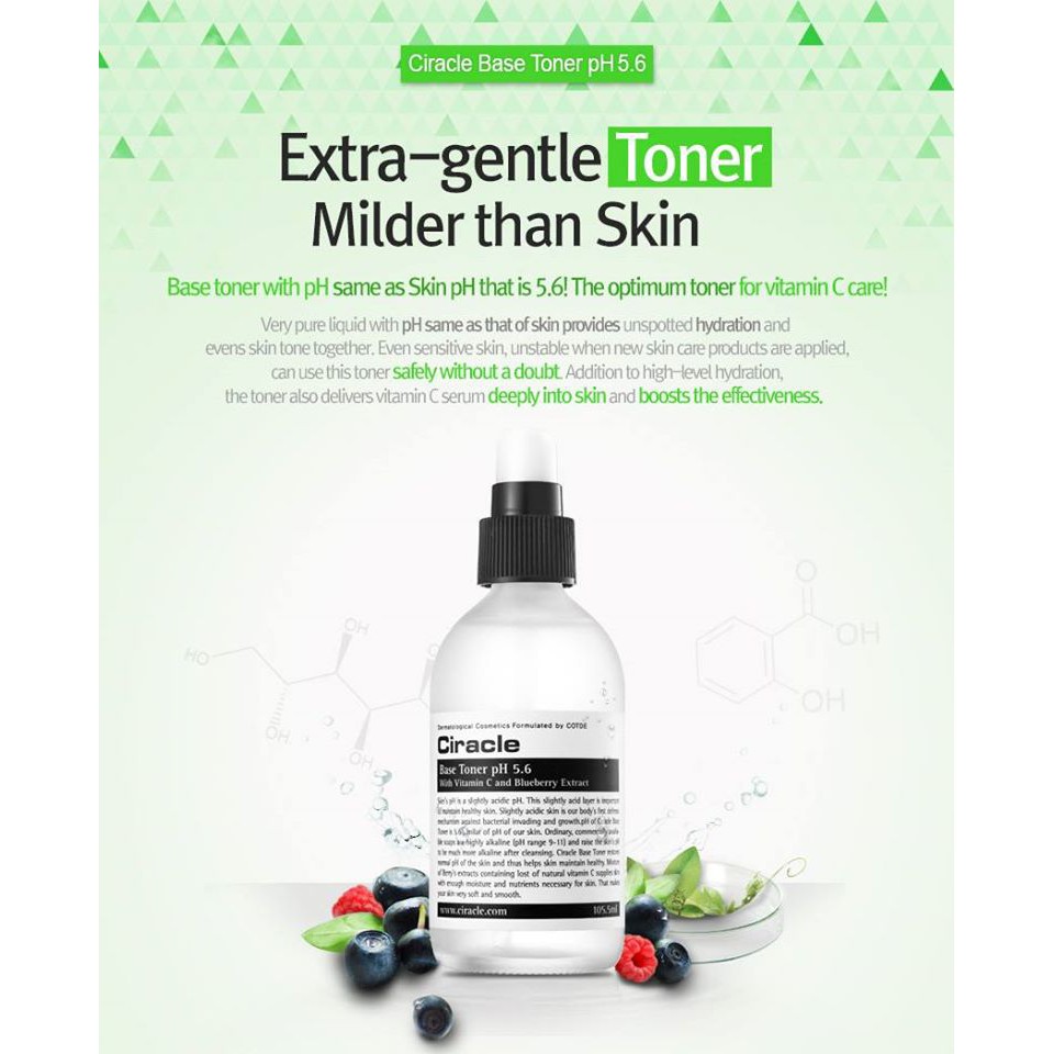 Toner mở đường Ciracle base toner giàu vitamin C | BigBuy360 - bigbuy360.vn