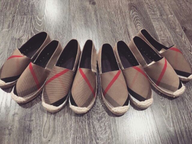 Slipon bbr nữ đế cói