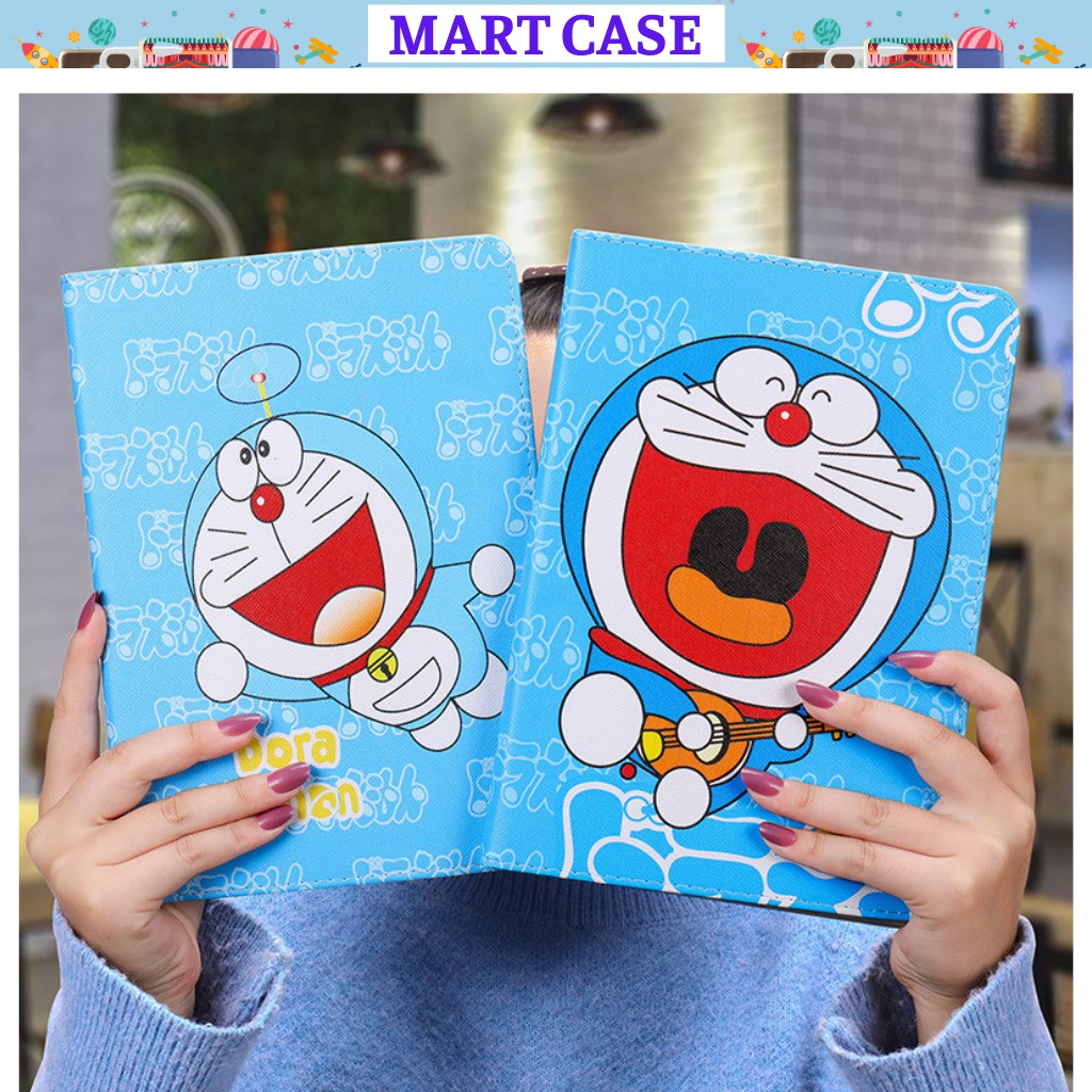 Bao da ipad hình Doraemon ngộ nghĩnh ốp ipad Pro 10.5/Air 3/10.2 gen 7/8...MART CASE