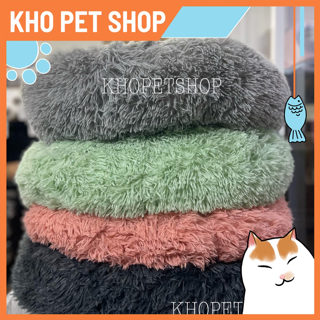 Đệm lông cho chó mèo 70cm