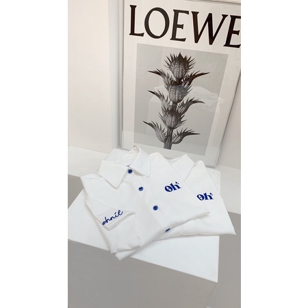 Áo Somi Tay Ngắn Thêu Logo - OHNIL