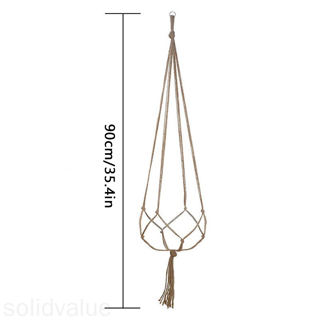 Dây treo chậu hoa dành cho trang trí ban công trong nhà