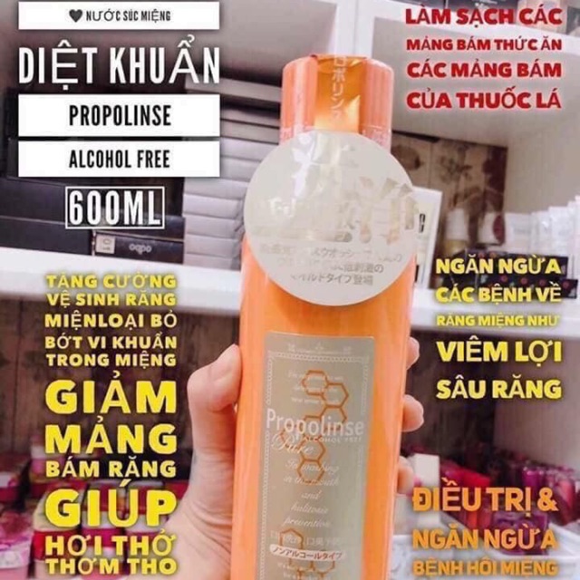 nước súc miệng Nhật