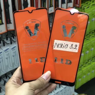 Kính cường lực nokia 3.1, nokia 3.2, nokia 3 full toàn màn hình