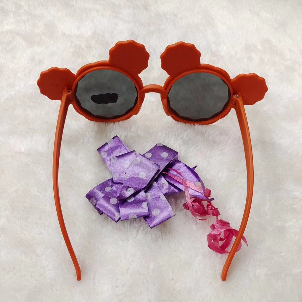 ✨✨Kính mắt cho bé trai, bé gái gọng tròn tai gấu dễ thương, phong cách Vintage, kính mắt trẻ em từ 1-7 tuổi