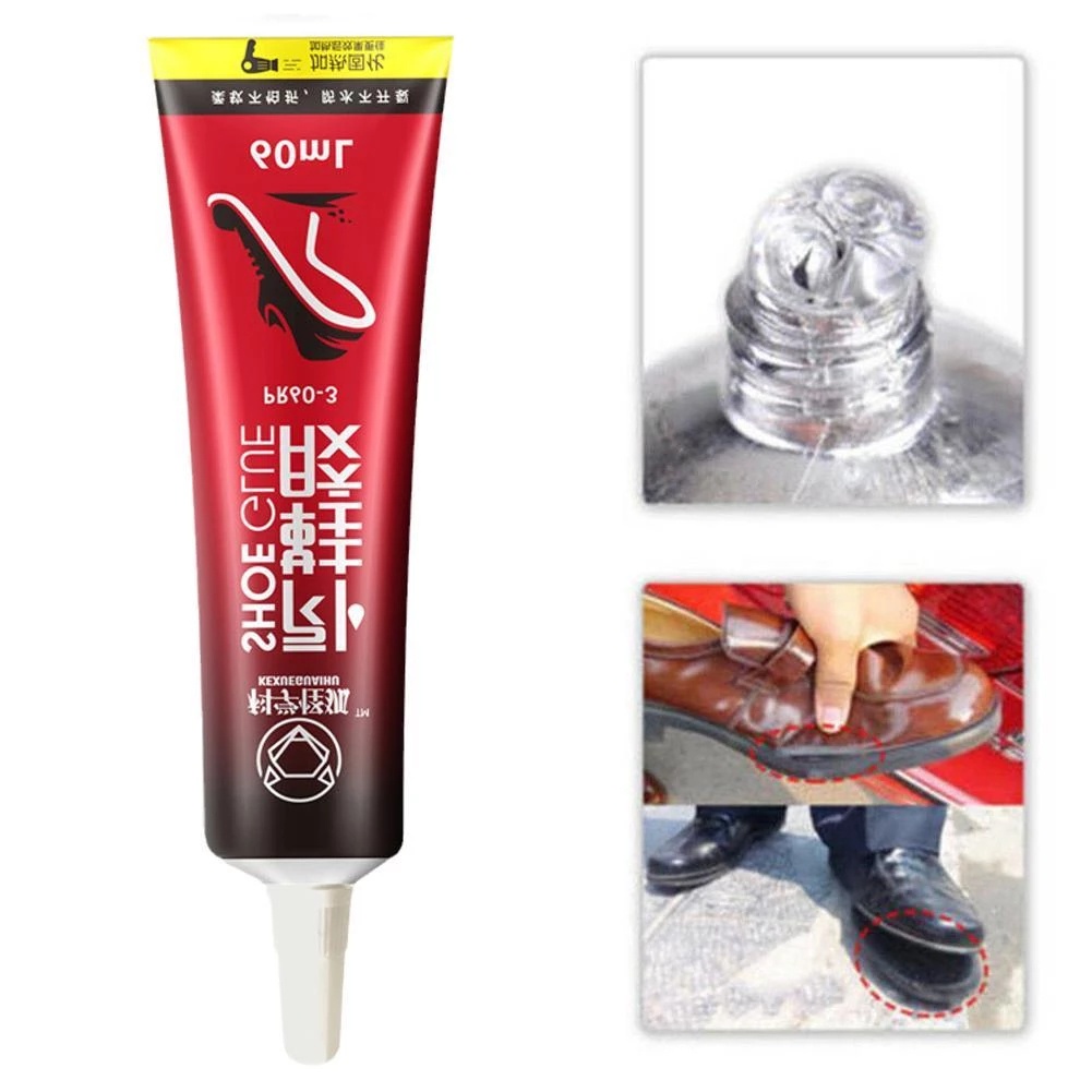 ♕10/60Ml Siêu Mạnh Mẽ Dính Giày Sửa Chữa Keo Không Thấm Nước Phổ Mạnh Mẽ Đặc Biệt Da Giày Sửa Chữa Dính Giày Công Cụ