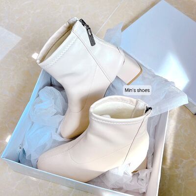 Min's Shoes - Giày Bốt Da Bốt 100