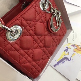 Túi Dior lady khoá bạc