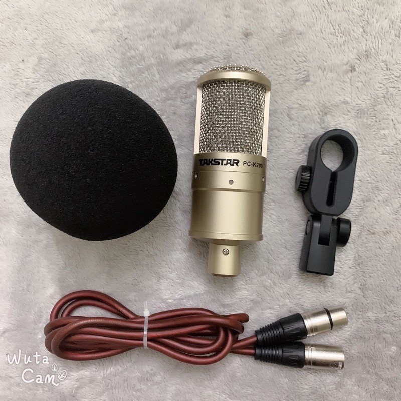 Bộ mic thu âm Livestream cao cấp Icon Upod pro và Mic Takstar K200 full phụ kiện