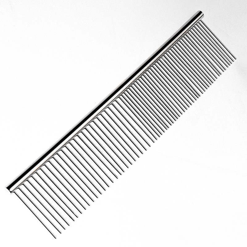 Lược Inox Chải Lông Chó Mèo Lược 2 Đầu Gỡ Rối Lông Chó Mèo Tắm Spa Massage Tại Nhà - Bobo Pet Shop Hà Nội