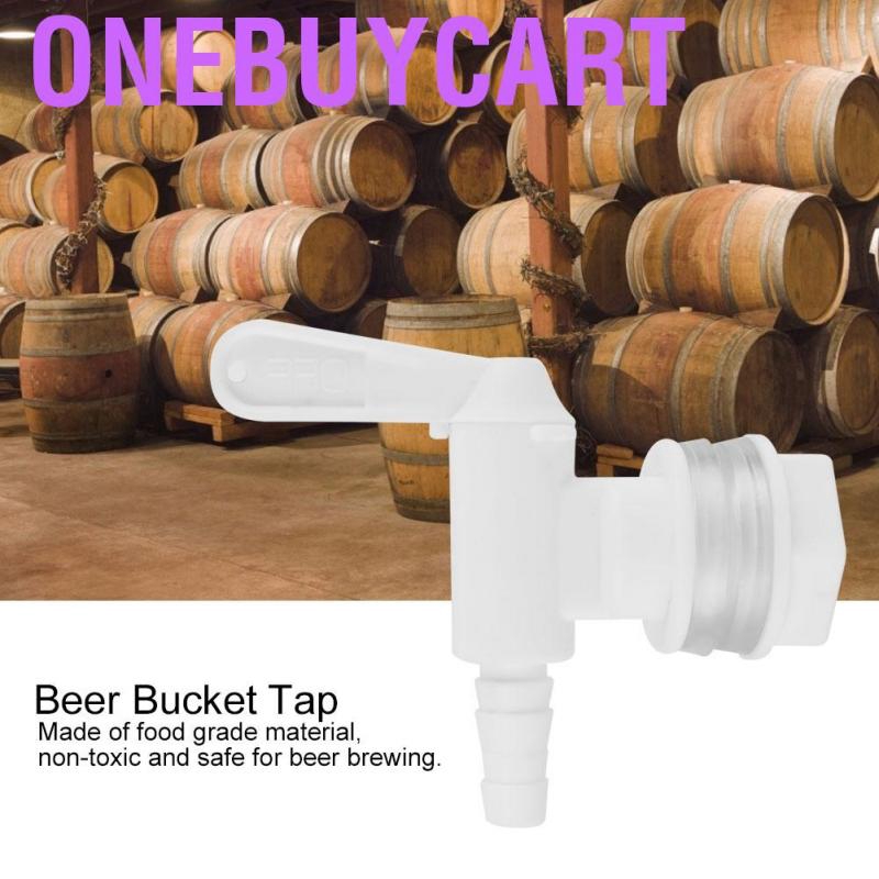 Vòi nước nhựa màu trắng chuyên dùng rót bia