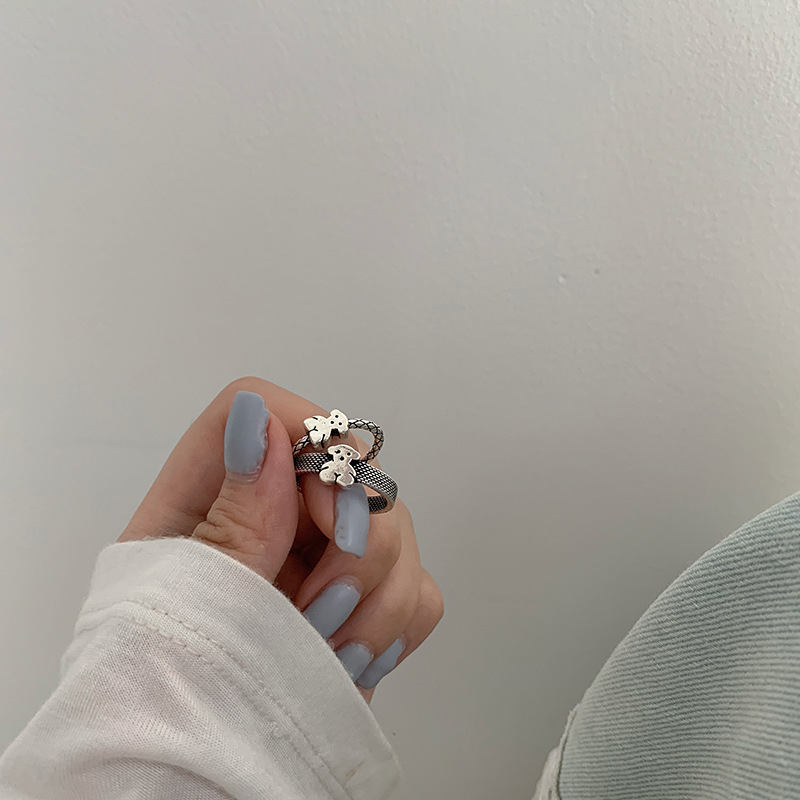 Nhẫn Đeo Tay Hình Gấu Dễ Thương 22776