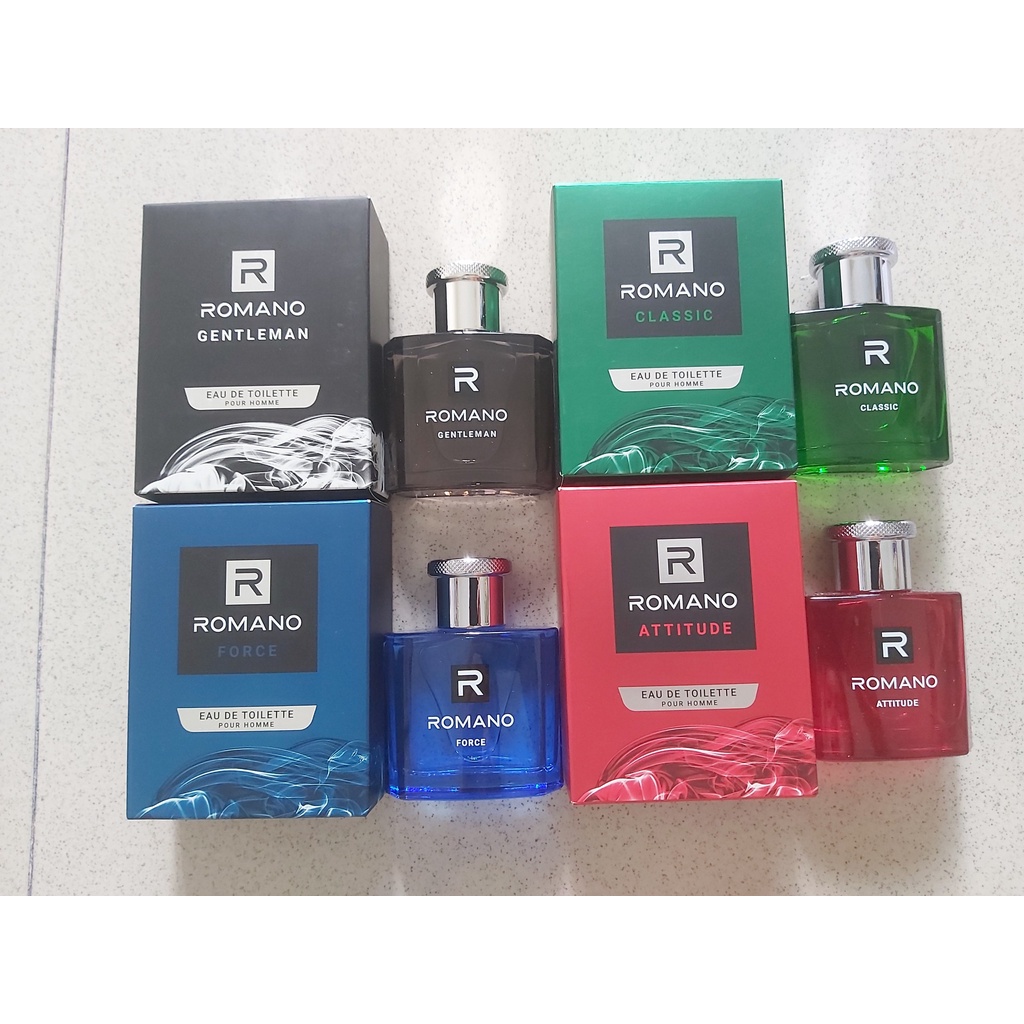 Romano - Nước hoa Romano Classic/ Attitude / Force/ Gentleman 50ml