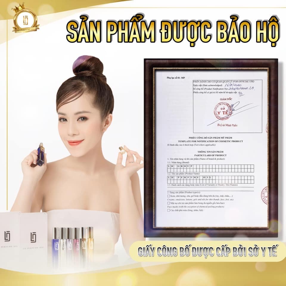 LD34 Tinh Dầu Nước Hoa Nữ MIDNIGHT FAN.TACY 12ml - LD PERFUME OIL Thơm lâu, Gợi cảm, ngọt ngào