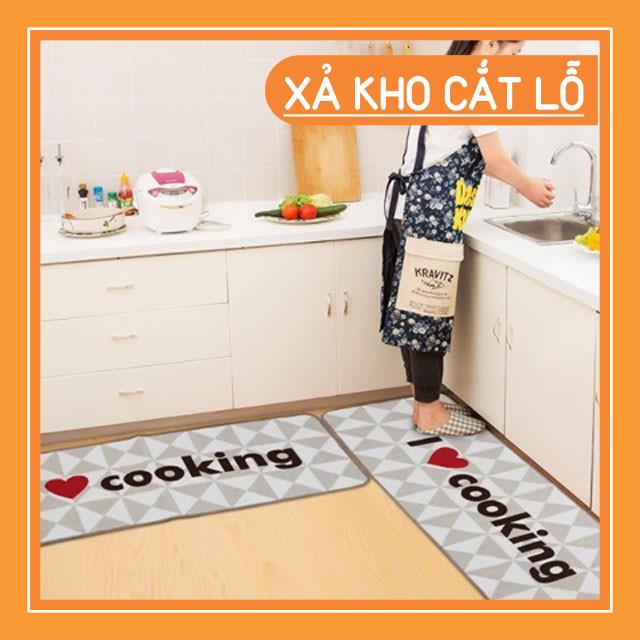 Combo 2 Thảm Trải Sàn Nhà Bếp