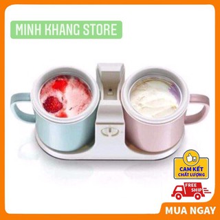 Máy làm kem mini, máy làm kem cuận 1L chính hãng Bear - Hàng cao cấp ''