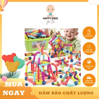 Đồ chơi ghép hình nam châm 64 chi tiết,42,36,25 cho bé -bộ đồ chơi lắp ráp