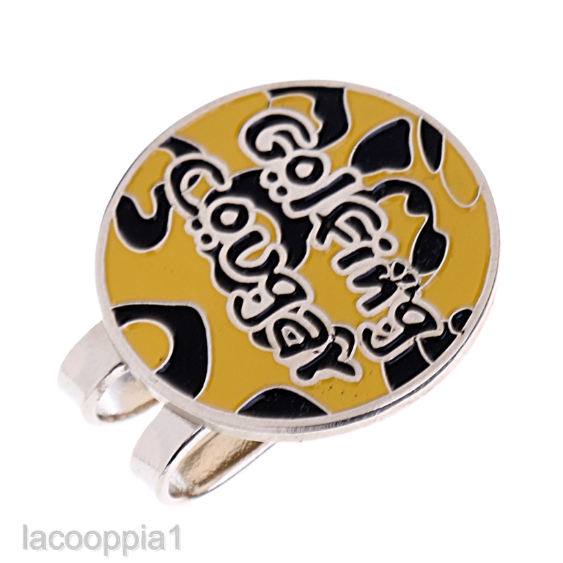 [Lacooppia1] Kẹp Nón Chơi Golf Mini Bằng Hợp Kim Có Nam Châm Đánh Dấu Kiểu Khác Nhau