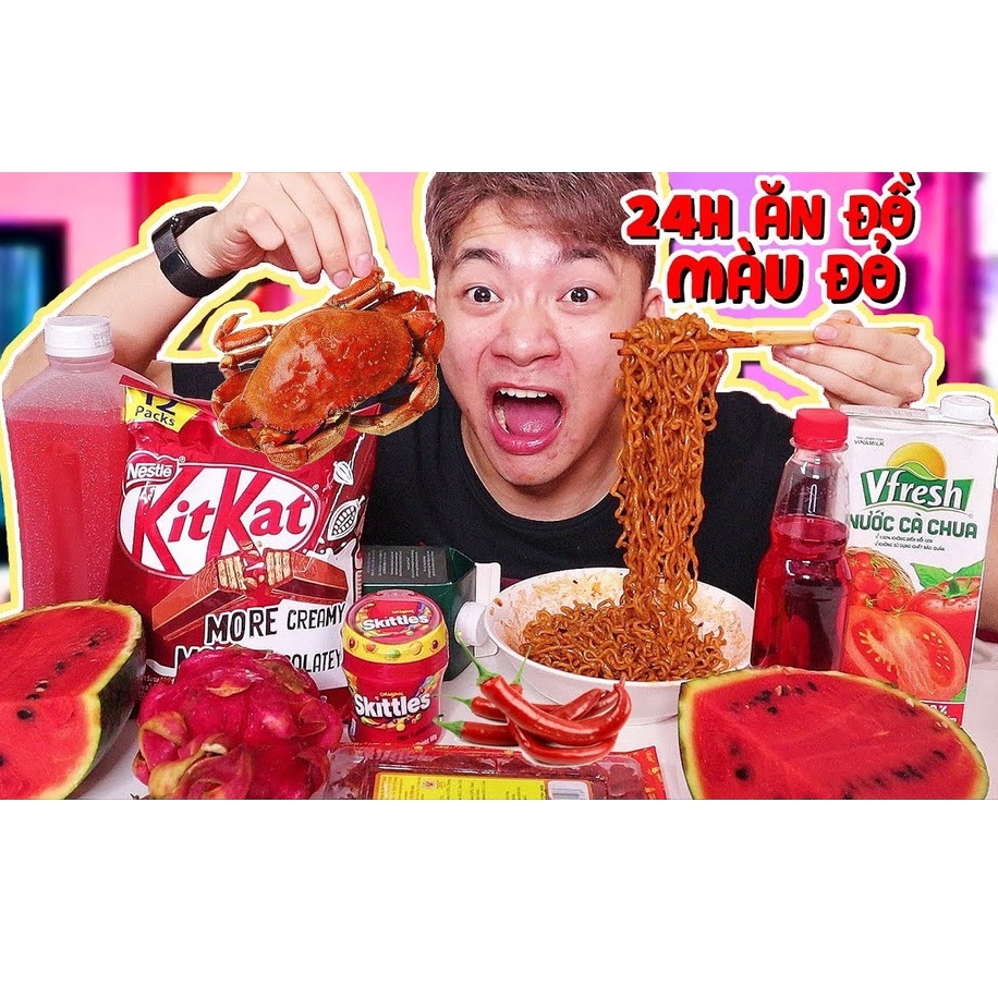 Thế Giới Đồ Ăn Vặt Sắc Đỏ / Thế Giới Đồ Ăn Vặt Màu Đỏ.