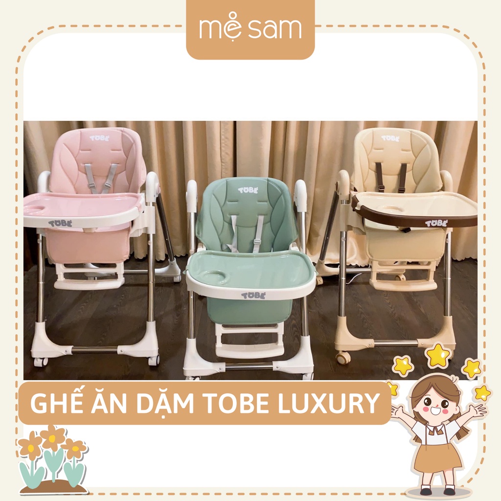 Ghế ăn dặm Luxury của nhãn hàng TOBÉ