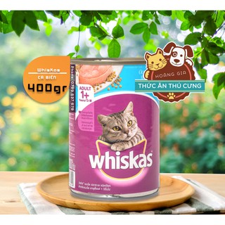 Pate mèo whiskas 400g Vị Cá Biển Lon 400g -Xuất xứ Thái Lan