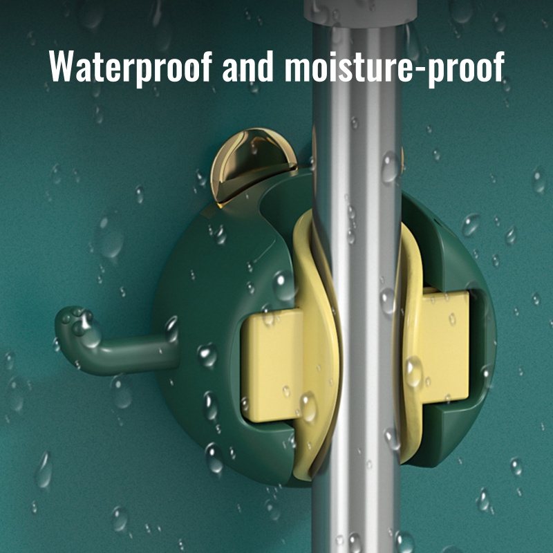 QQ Giá Đỡ Chổi / Cây Lau Nhà Tự Dính Tiện Dụng Cho Gia Đình