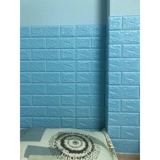 Xốp dán tường hoa văn kim tuyến 3d chống nóng - nhập khẩu cao cấp