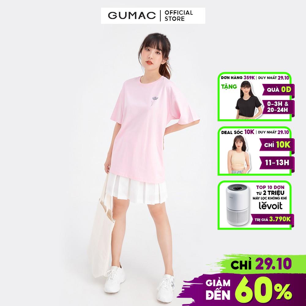 [Mã WABRGUD1 giảm 10% đơn 99K] Áo thun in cô gái GUMAC ATB683