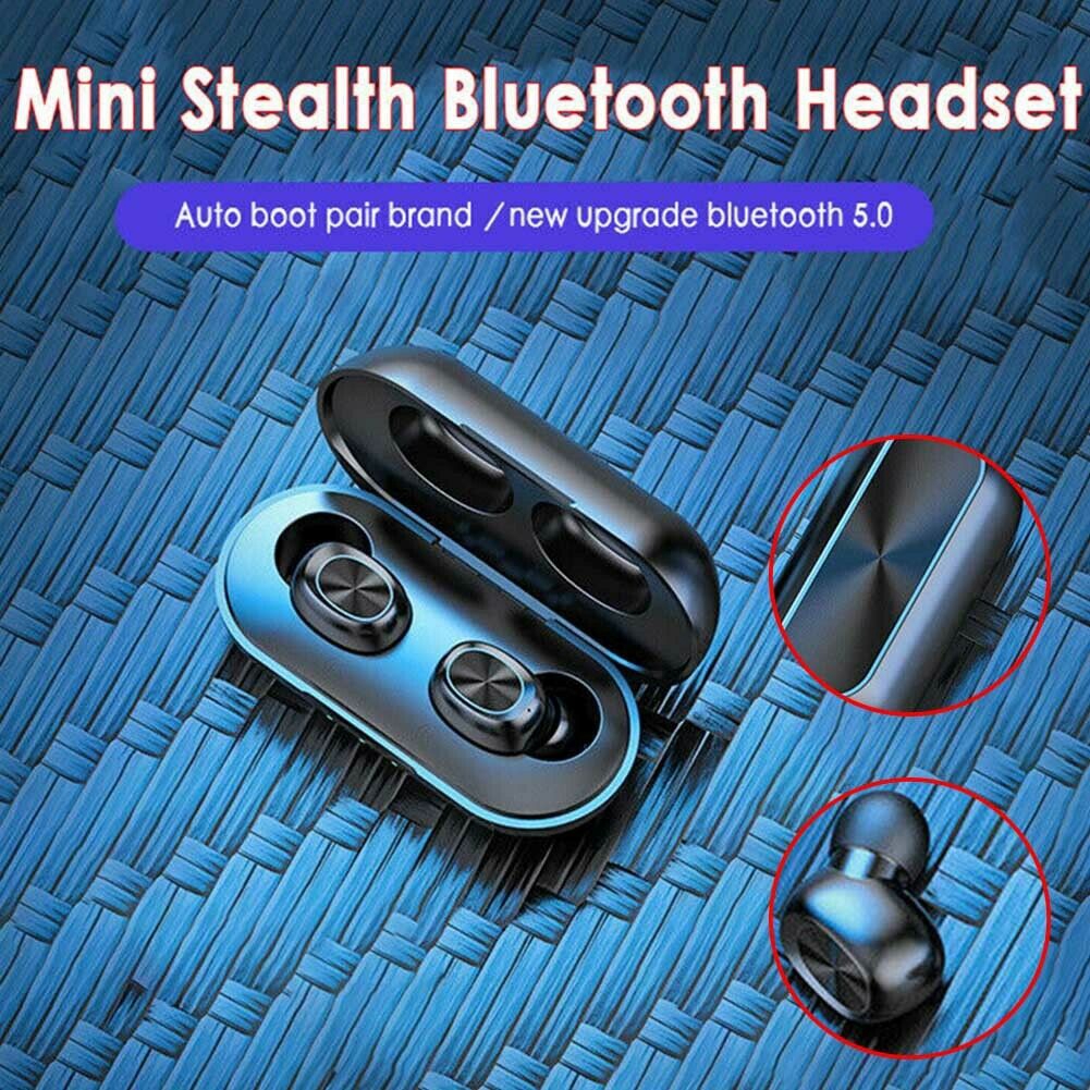 B5 TWS Bluetooth 5.0 Wireless Headset Touch Earbuds Waterproof Stereo Headphone