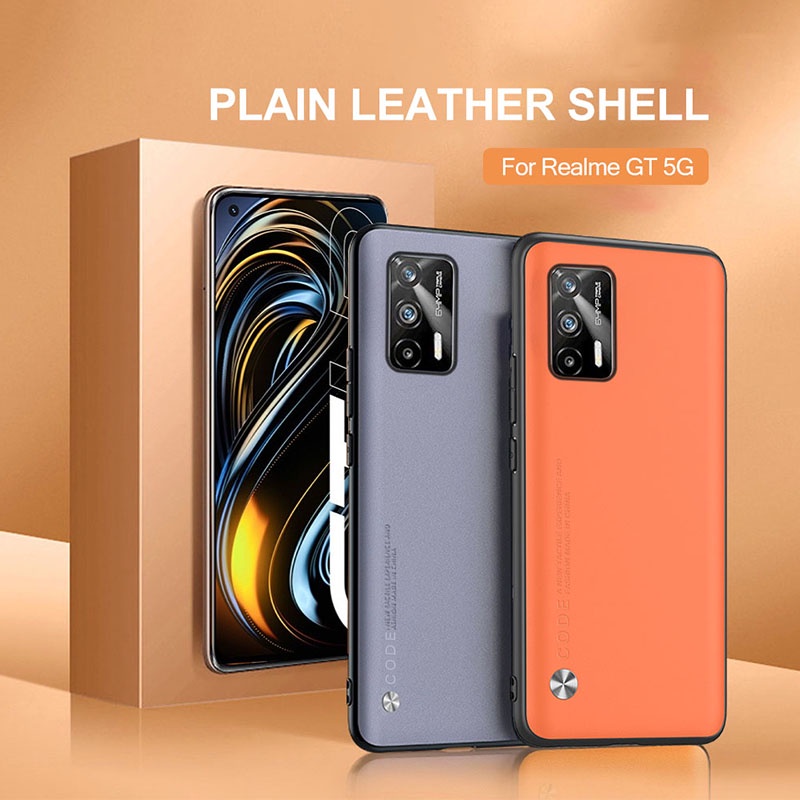 Ốp Điện Thoại Da Chống Sốc Sang Trọng Cho Oppo Realme GT Neo G t 5G