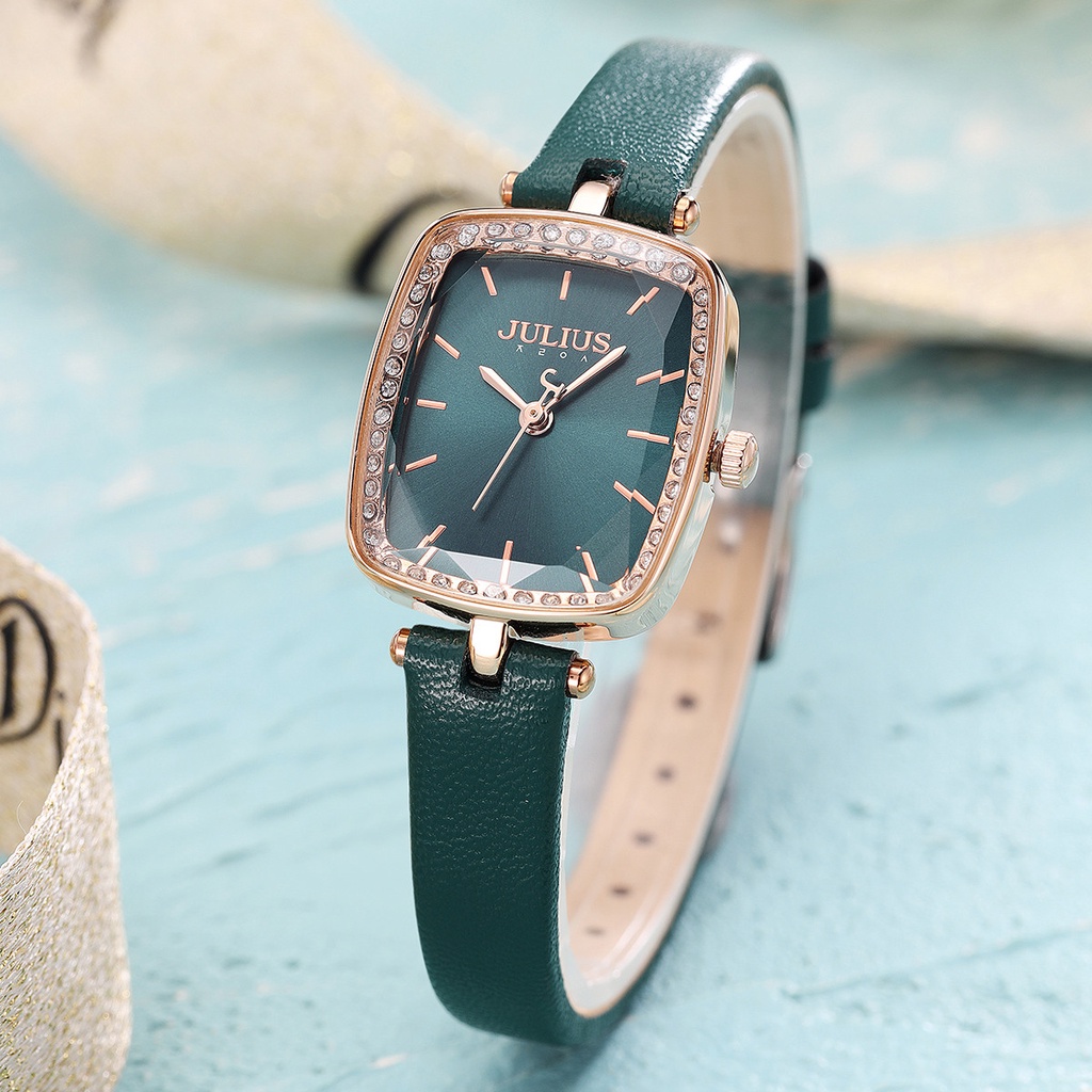 Julius Official | Đồng hồ nữ Julius JA-1341 dây da