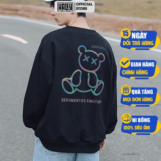 Áo Sweater phản quang Sedimented emotion Nam Nữ Unisex Hàn Quốc mã HS28 Chất nỉ đẹp dày - quà tặng ngẫu nhiên
