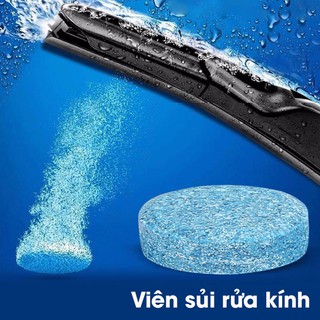 Viên sủi rửa kính xe ô tô, lau kính, chùi kính siêu sạch, chống bám bụi, bảo quản dài lâu