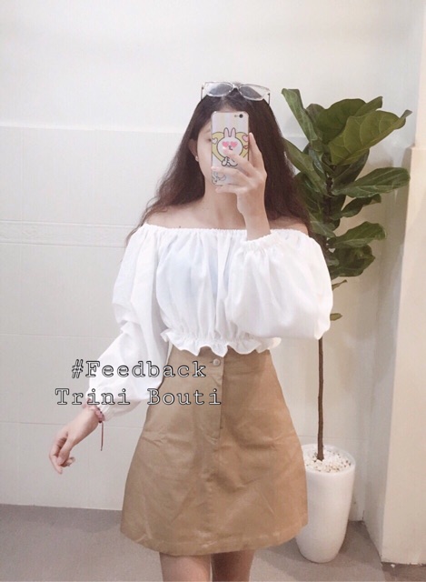 Áo Trễ Vai Tiểu Thư - Áo Trễ Vai | BigBuy360 - bigbuy360.vn