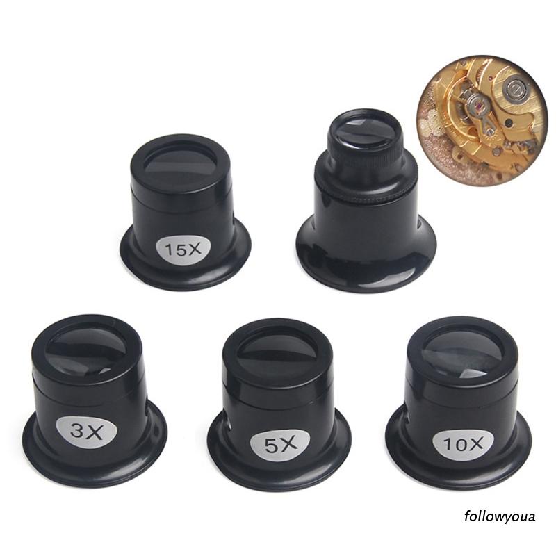 Kính lúp độ phóng đại 3x/5x/10x /15x /20x dùng làm trang sức tiện dụng