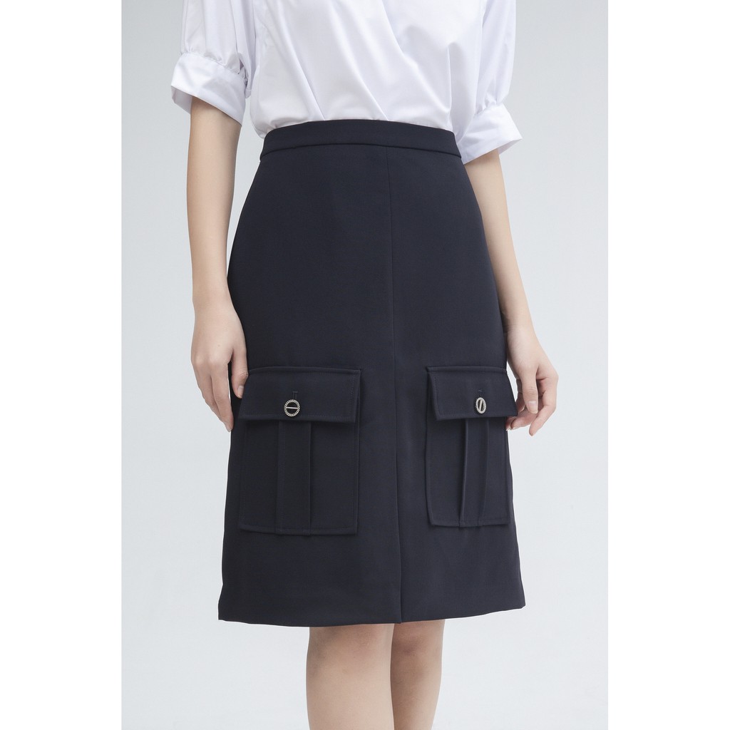 Chân Váy bút chì 2 lớp IVY moda MS 31M5068 | BigBuy360 - bigbuy360.vn