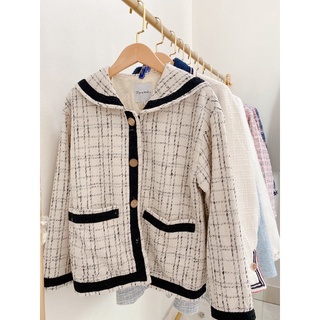 Áo dạ tweed siêu phẩm