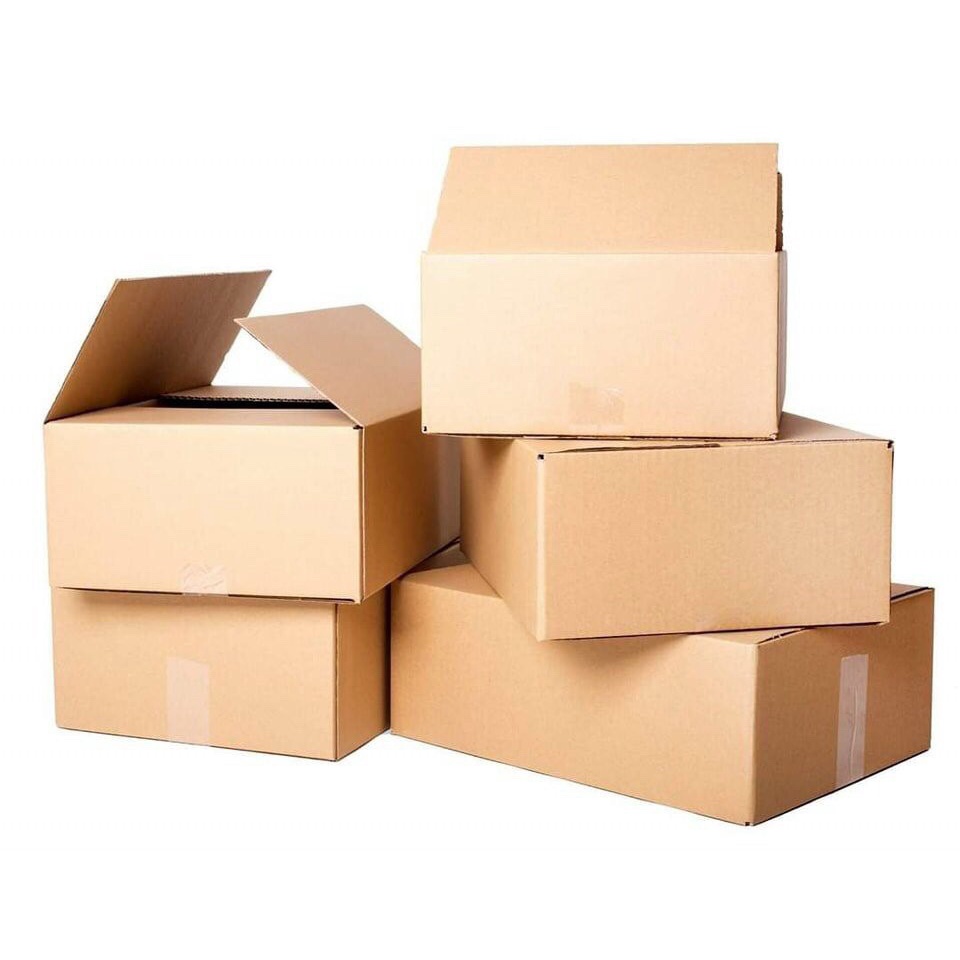 Mboxx - Bộ 10 Hộp Carton, thùng carton lớn nhiều kích thước