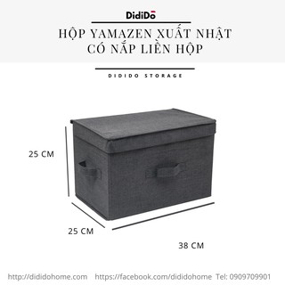 Combo 12 hộp đựng đồ có nắp 38cm